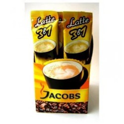 Кава розчинна JACOBS MONARCH LATTE 3В1, СТІК (10 ШТУК) Original