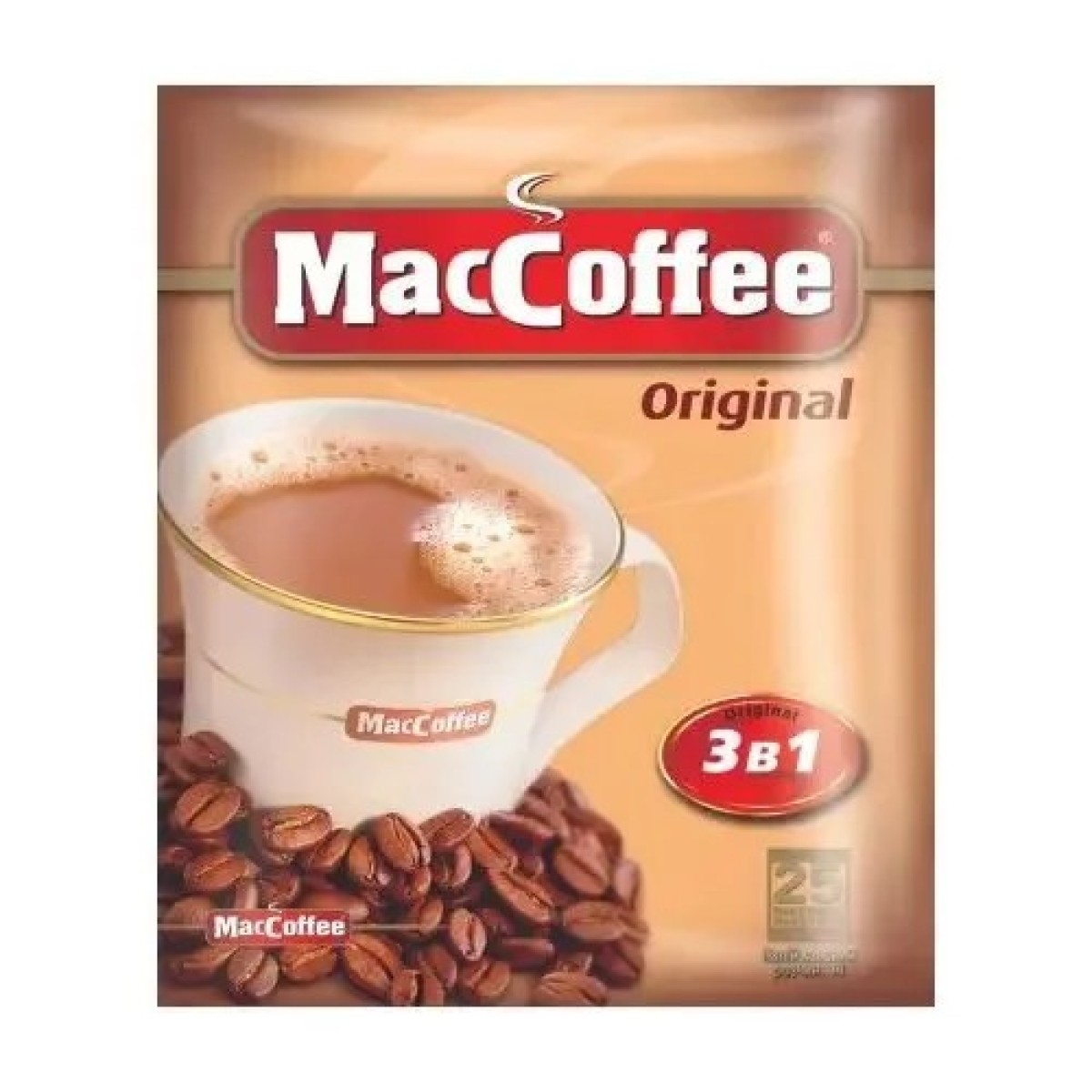 Кава розчинна Maccoffee Original 3 в 1 25 штук (арт. 299)