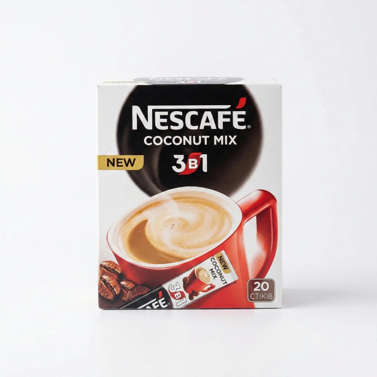 Кава розчинна 3в1 Nescafe Coconut Mix (арт. 295)