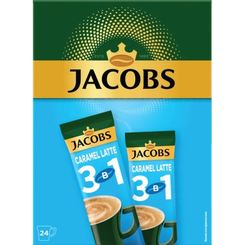 Кава розчинна Jacobs Caramel Latte в стіках