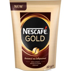 Кофе NESCAFE Gold растворимый 60 г