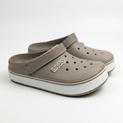 Жіночі сабо крокси Dago Style бежеві — легкість і комфорт на кожен день