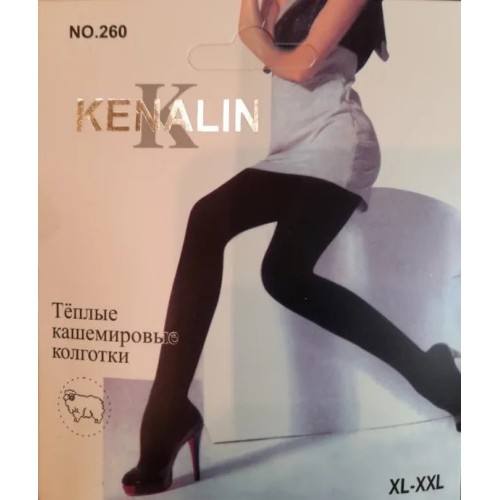 Колготи жіночі кашемірові KENALIN (з п'ятою) 54- 60
