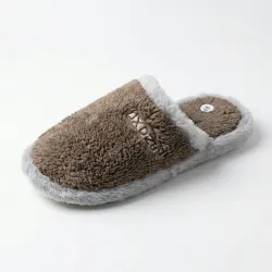 Мужские домашние тапочки Shtyrman с мехом — тепло и комфорт для дома