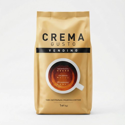 Кава Ambassador Vending Crema Gusto в зернах 1кг