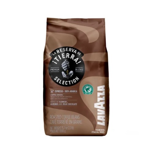 Кава в зернах Lavazza Tierra Selection 1 кг Лавацця