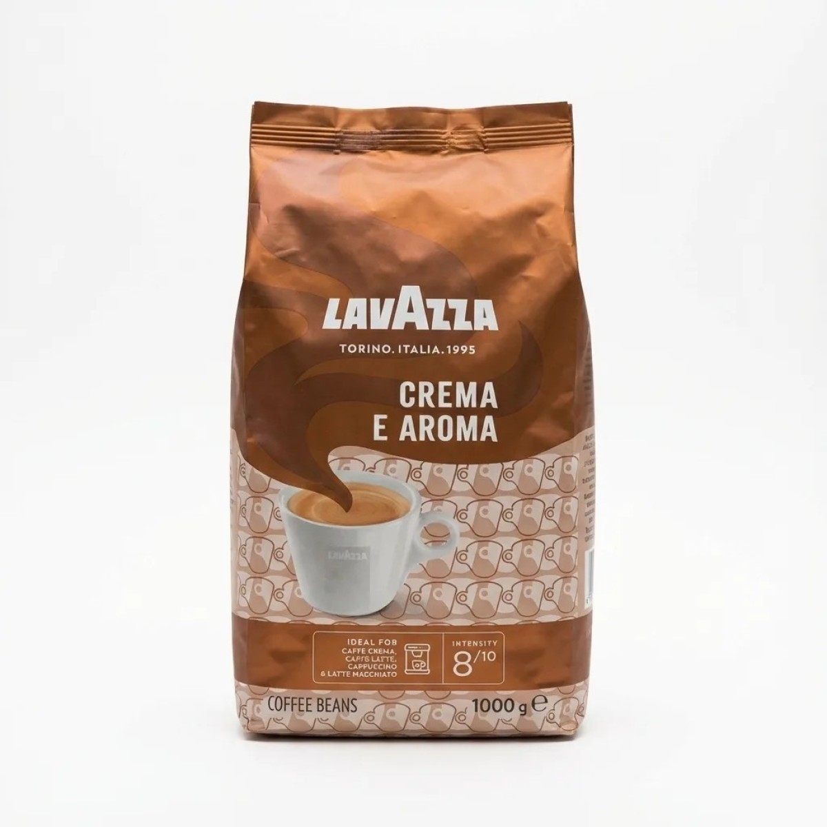 Кава в зернах Lavazza Crema e Aroma 1кг Коричнева (Старий дизайн) (арт. 312)