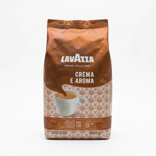 Кава в зернах Lavazza Crema e Aroma 1кг Коричнева (Старий дизайн)