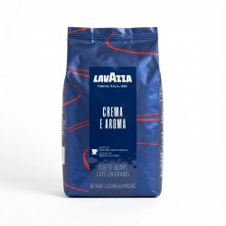 Кава в зернах Lavazza Espresso Crema e Aroma 1кг Блакитна. Лавацца
