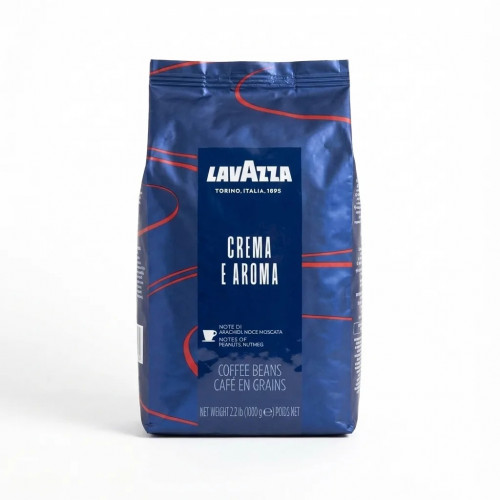 ☕ Lavazza Crema e Aroma 1 кг — ідеальна кава для еспресо з насиченим смаком та щільною крема
