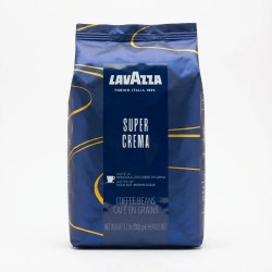 Кава в зернах Lavazza Super Crema 1кг. Лавацца Супер Крему