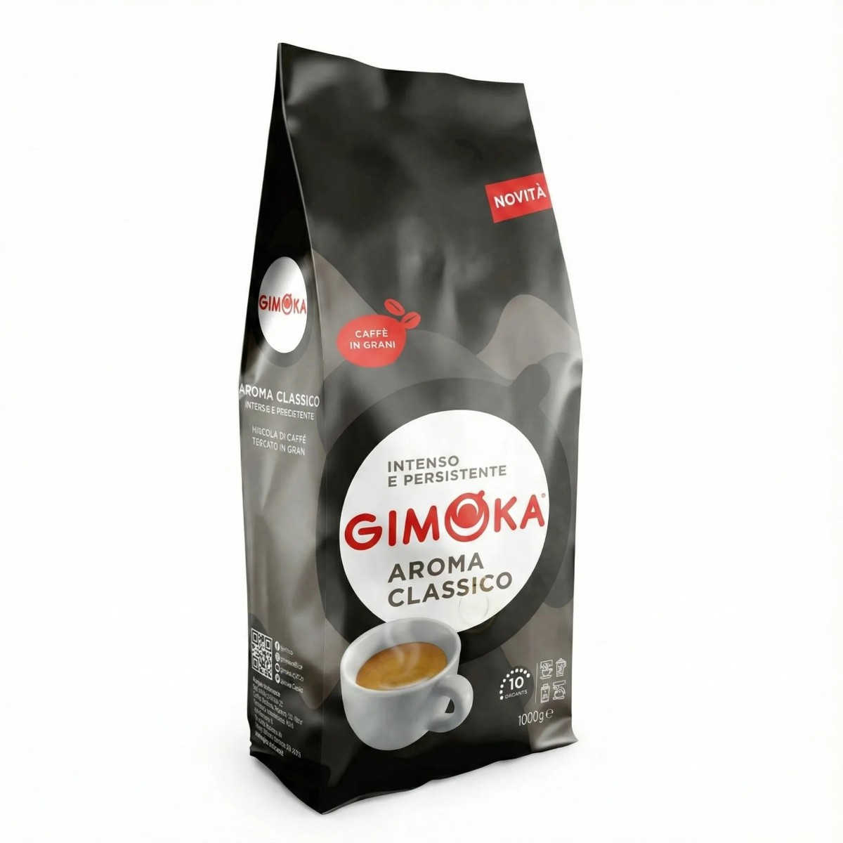 ☕ Gimoka Aroma Classico 1 кг — справжня італійська кава для ідеальної еспресо-машини (арт. 260)