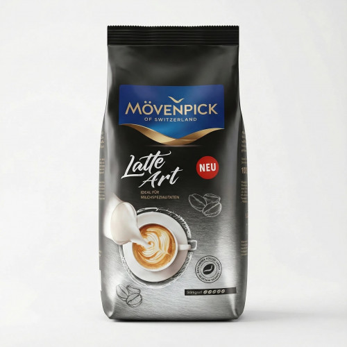 Кава Movenpick Latte Art в зернах 1 кг