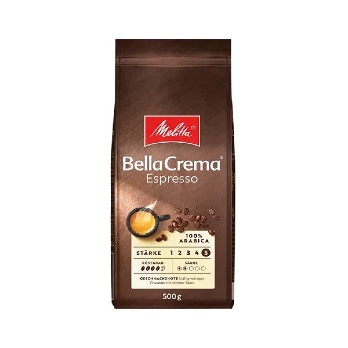 Кава MELITTA BellaCrema Espresso в зернах 500 г (арт. 340)