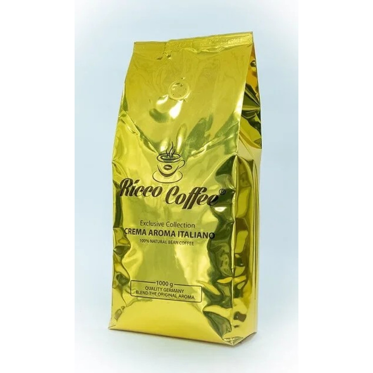 Кава в зернах Ricco Coffee Crema Aroma Italiano 1 кг (арт. 267)