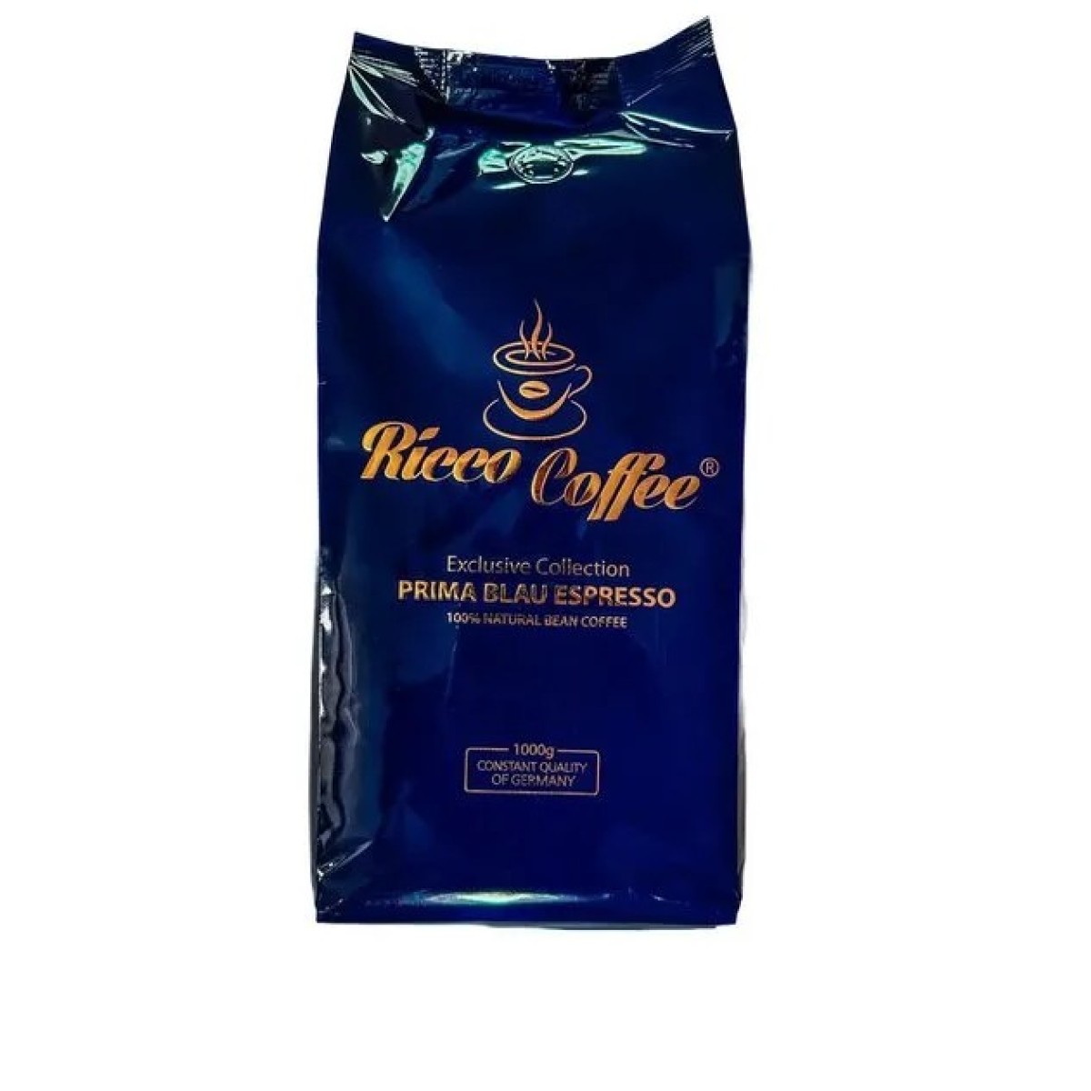 Кава зернова Ricco Coffee Prima Blau Espresso Italiano 10%/90% 1 кг (арт. 581)