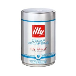 Кава без кофеїну Illy Caffe Decaffeinato у зернах 250 г