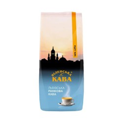 Кава в зернах віденська кава львівська ранкова 1 кг