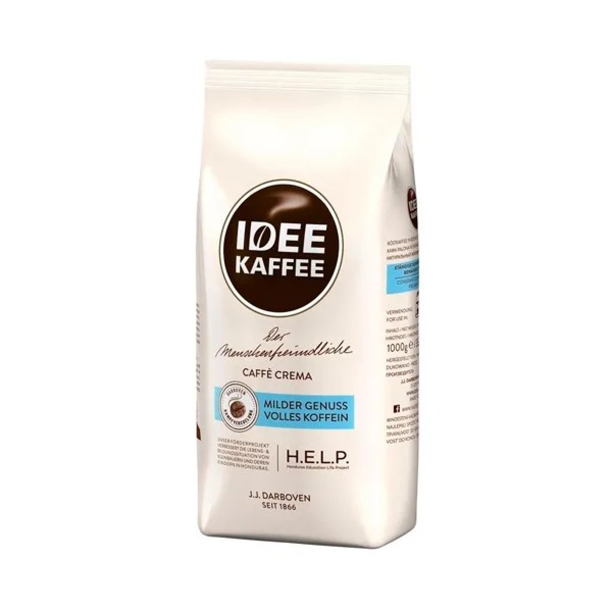Кава J. J. Darboven Idee Kaffee Cafe Crema в зернах 1 кг (арт. 487)