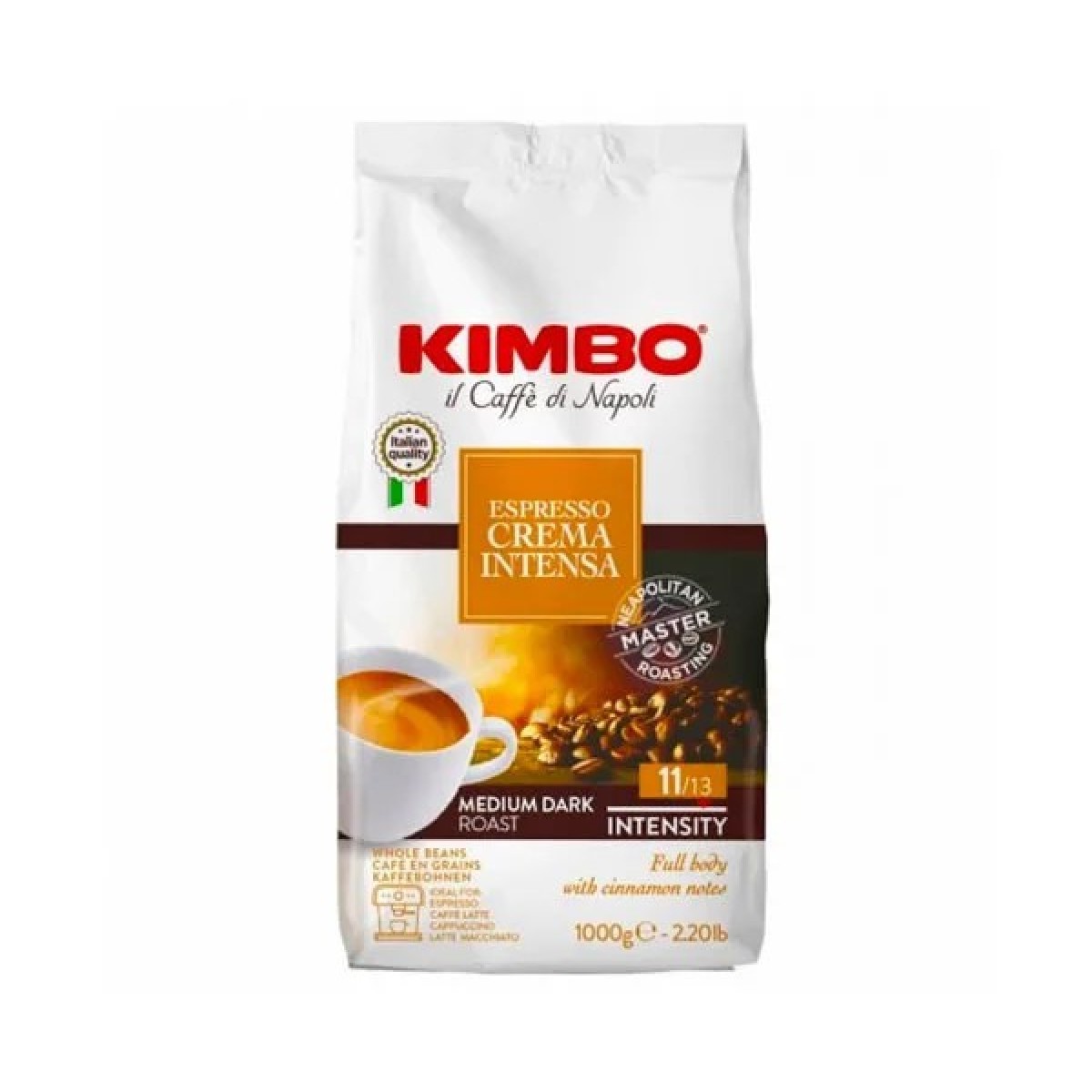 Кава Kimbo Espresso Crema Intensa в зернах 1 кг (арт. 535)