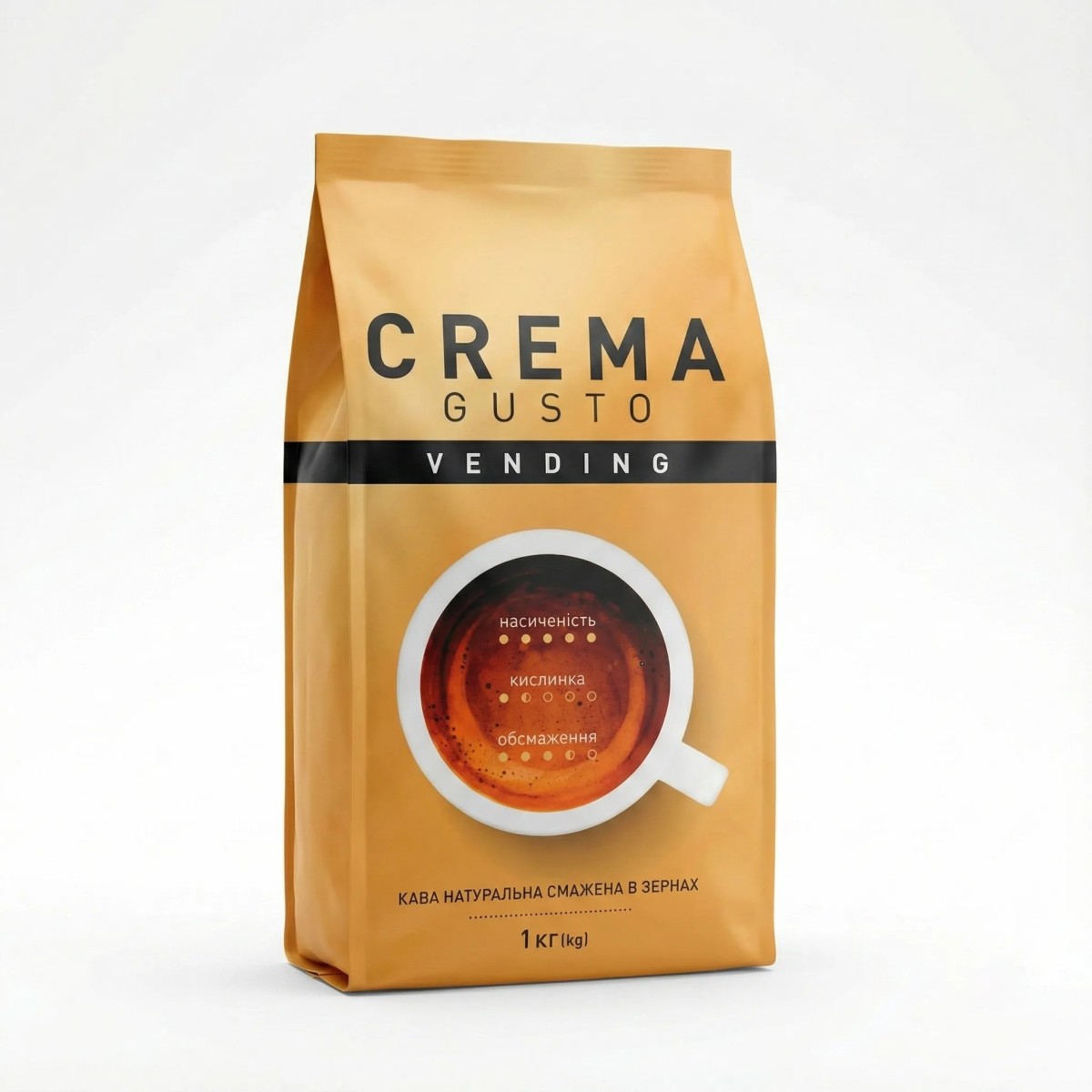 Кава у зернах Ambassador Vending Crema Gusto пакет 1 кг (8720254649214) (арт. 597)