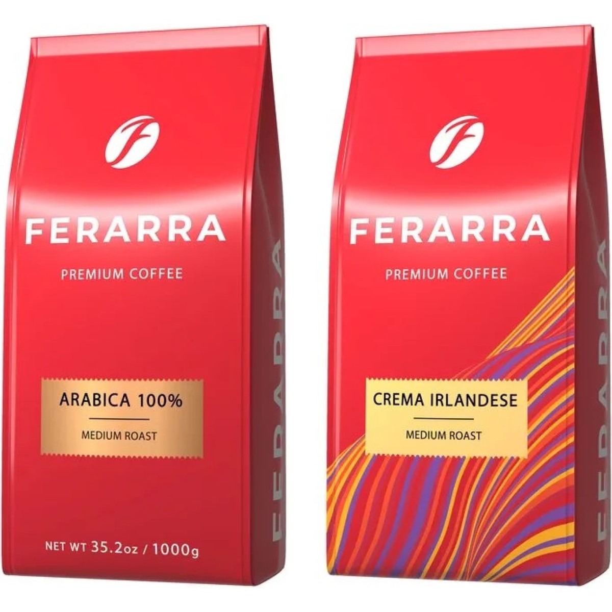 Набір кави Ferarra: Arabica 100% + Crema Irlandise 2 кг (арт. 602)