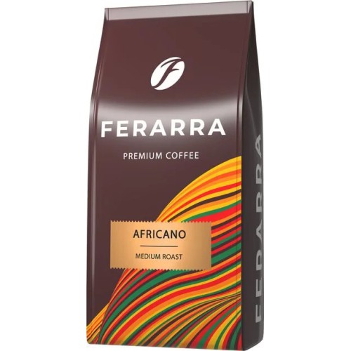 Кава в зернах Ferarra Africano 1 кг — африканська насиченість у кожній чашці