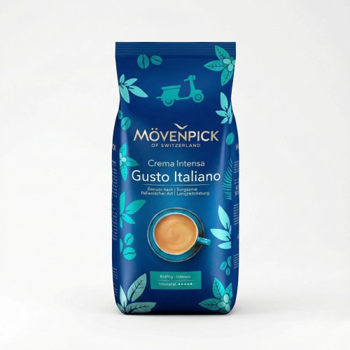 Кава Movenpick Caffe Crema Gusto Italiano у зернах 1000 г
