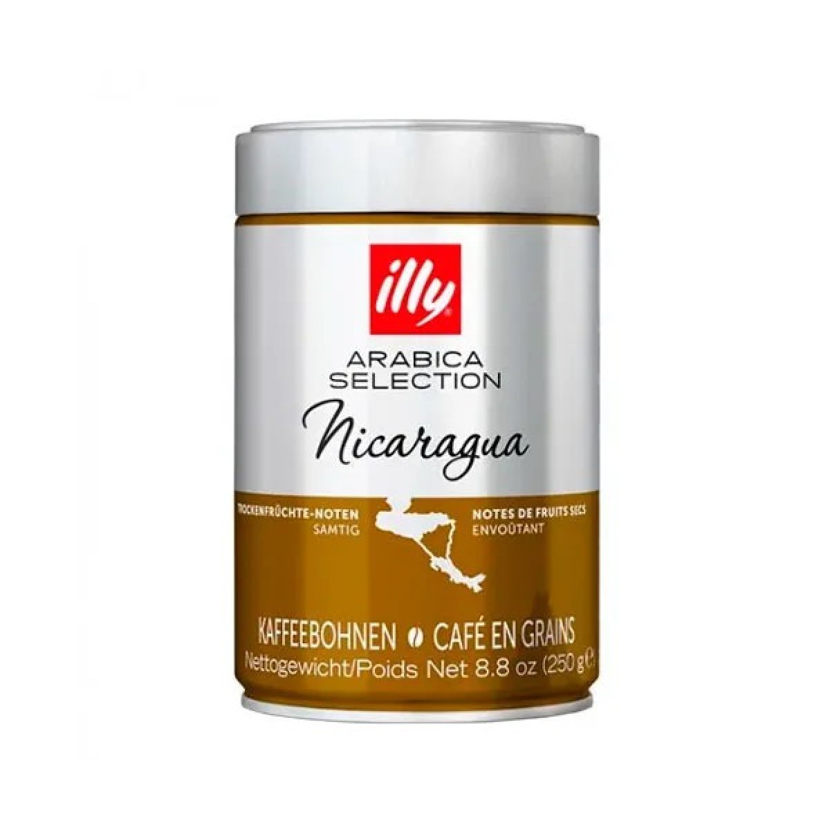 Кава Illy Monoarabica Nicaragua в зернах 250 г — елітна арабіка для справжніх цінувачів (арт. 690)