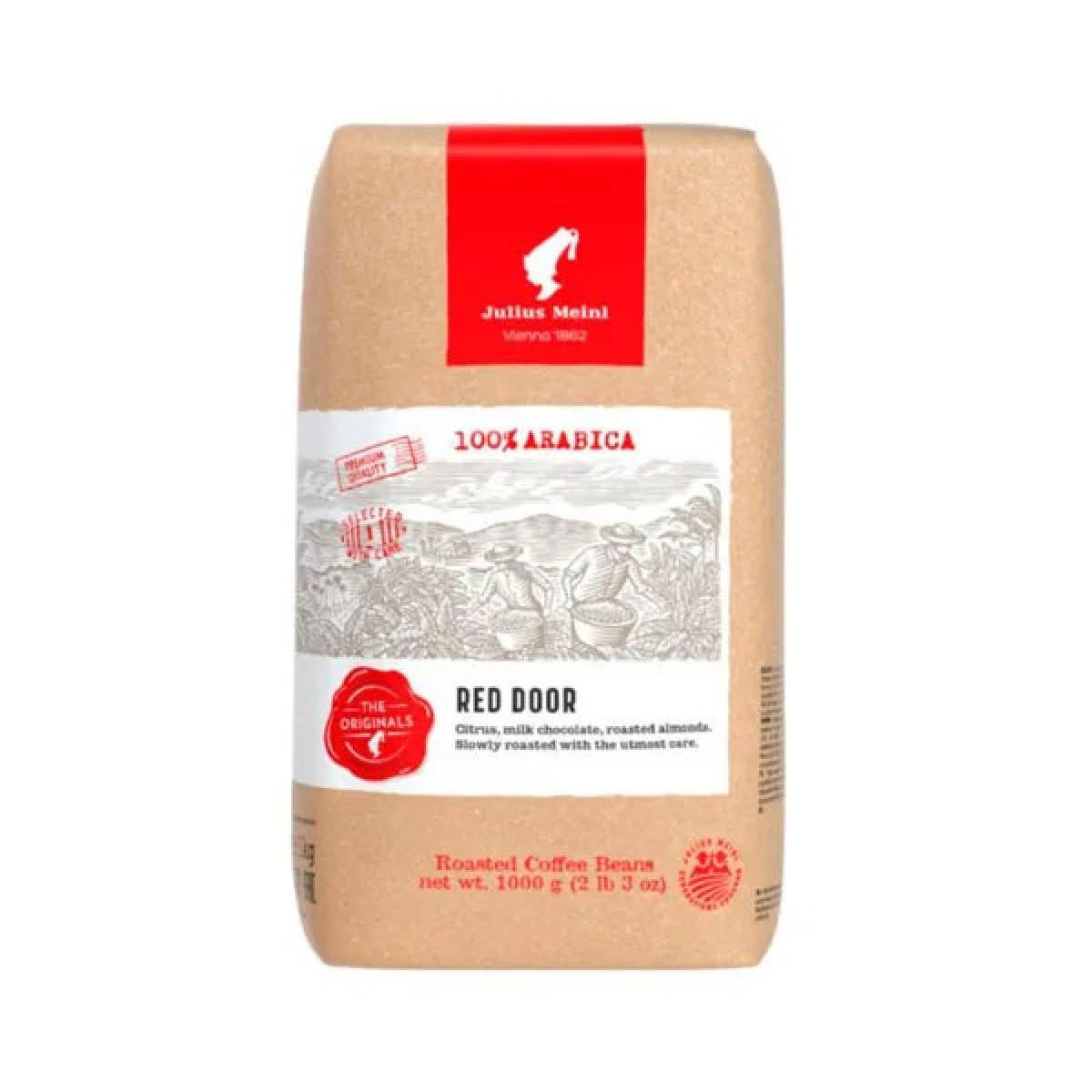 Кава Julius Meinl Red Door Blend в зернах 1 кг — віденська класика для еспресо (арт. 720)