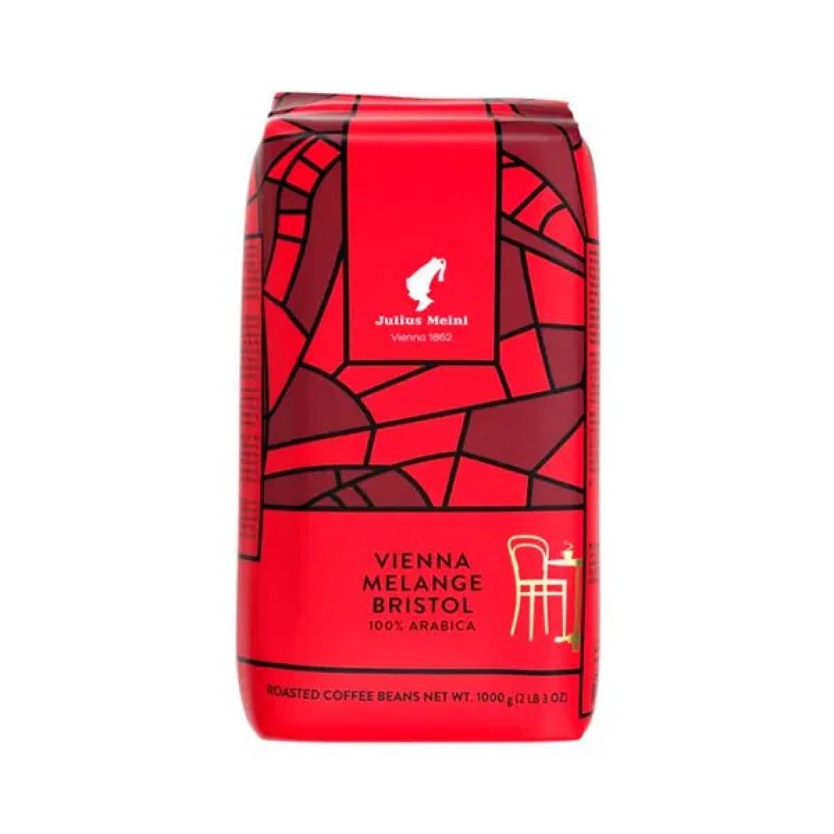 Кава Julius Meinl Vienna Melange Bristol в зернах 1 кг — віденська класика для справжніх цінувачів (арт. 735)