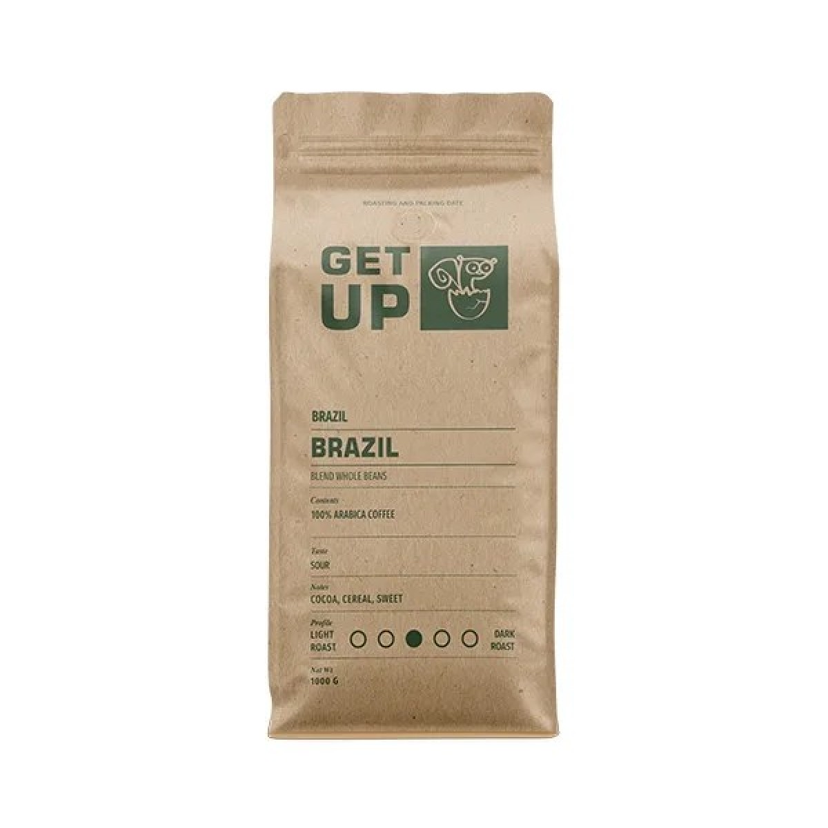 Кава GetUp Brazil у зернах 1 кг (арт. 737)
