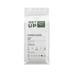 Кава GetUp Strong Blend в зернах 1 кг — потужний заряд енергії на весь день