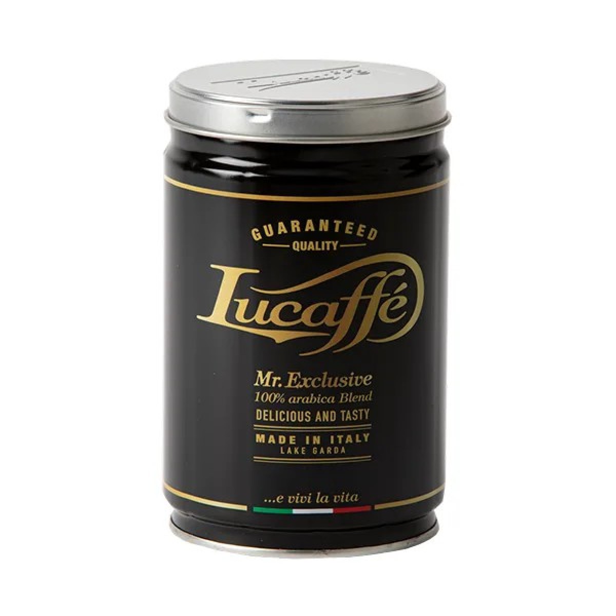 Кава Lucaffe Mr.Exclusive 100% Arabica в зернах 250г — елітний смак Італії (арт. 749)