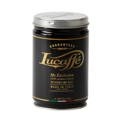 Кава Lucaffe Mr.Exclusive 100% Arabica в зернах 250г — елітний смак Італії
