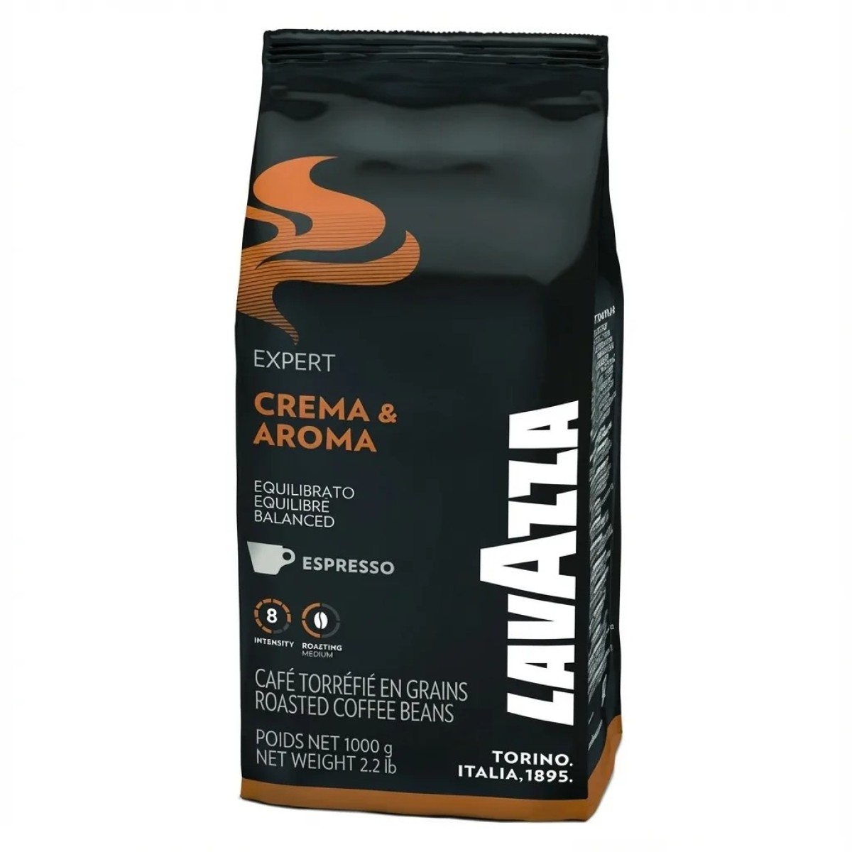 Кава Lavazza Expert Crema Aroma в зернах 1 кг — ідеальний баланс смаку (арт. 762)