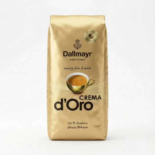 Кава Dallmayr Crema d'Oro в зернах 500 г — німецька якість для ідеального еспресо