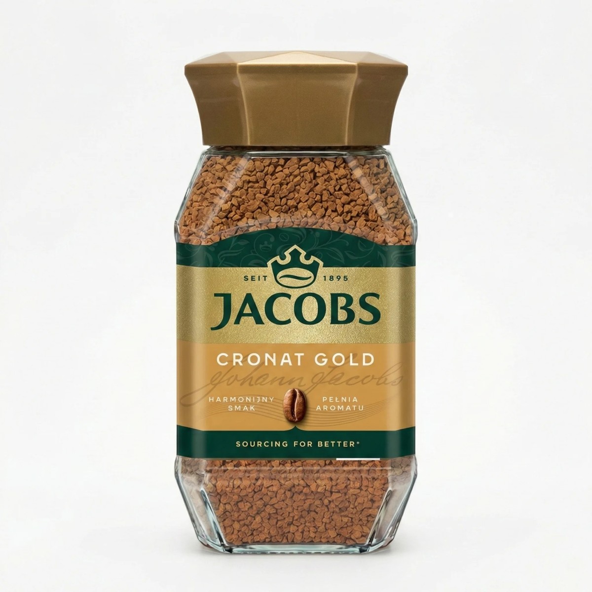 Кава Jacobs Cronat Gold 200 г — преміальний смак за 2 хвилини (арт. 832)