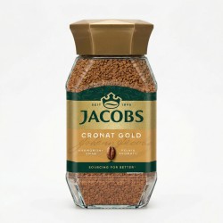 Кава Jacobs Cronat Gold 200 г — преміальний смак за 2 хвилини