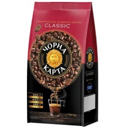 Кава в зернах Чорна Карта Classic 1000 г