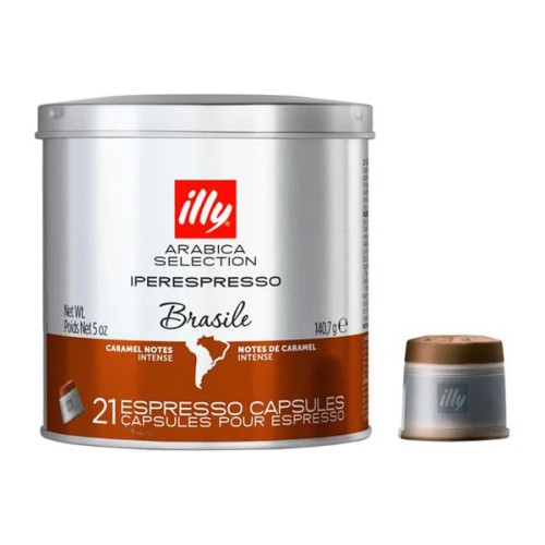 Кава в капсулах Illy IperEspresso Monoarabica Бразилія — 21 капсула преміум якості