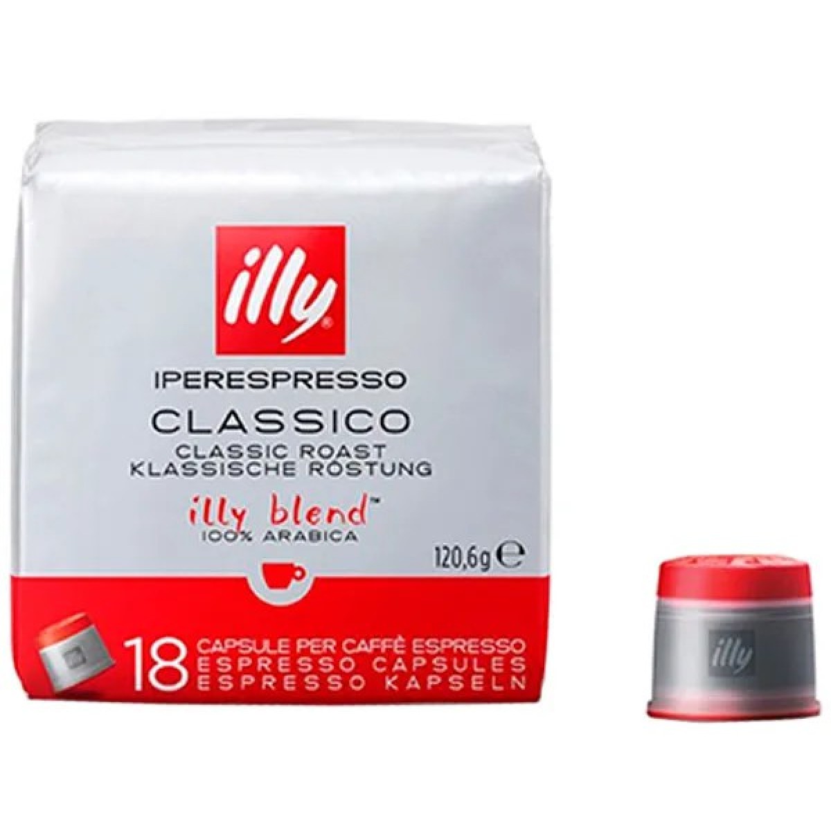 Кофе в капсулах Illy IperEspresso нормальная обжарка — 18 шт для идеального эспрессо (арт. 788)