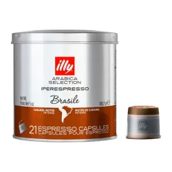 Кава Illy IperEspresso Monoarabica Бразилія 21 капсула — преміум за вигідною ціною