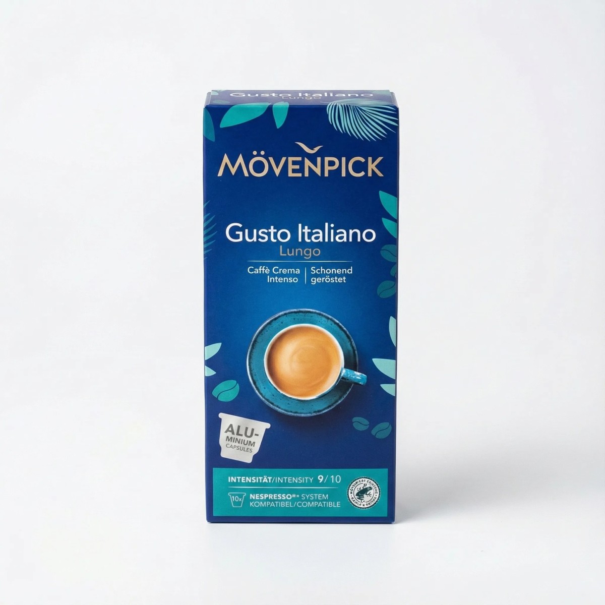 Кава в капсулах Movenpick Nespresso Gusto Italiano Lungo 10 шт — справжнє італійське еспресо вдома (арт. 793)