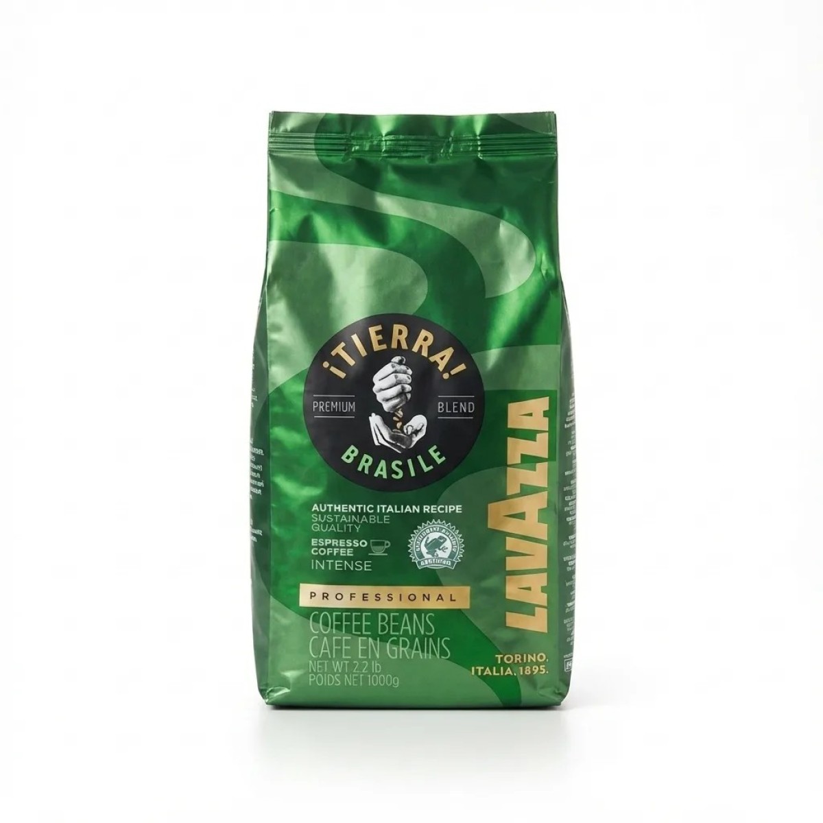 Кава Lavazza Tierra Brazil Intense в зернах 1 кг (арт. 627)