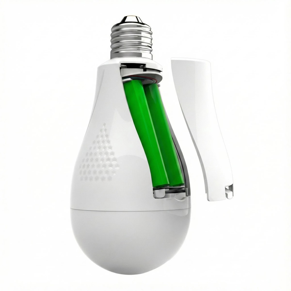 Акумуляторна LED-лампа E27 зі змінними акумуляторами AAA (арт. 2916)