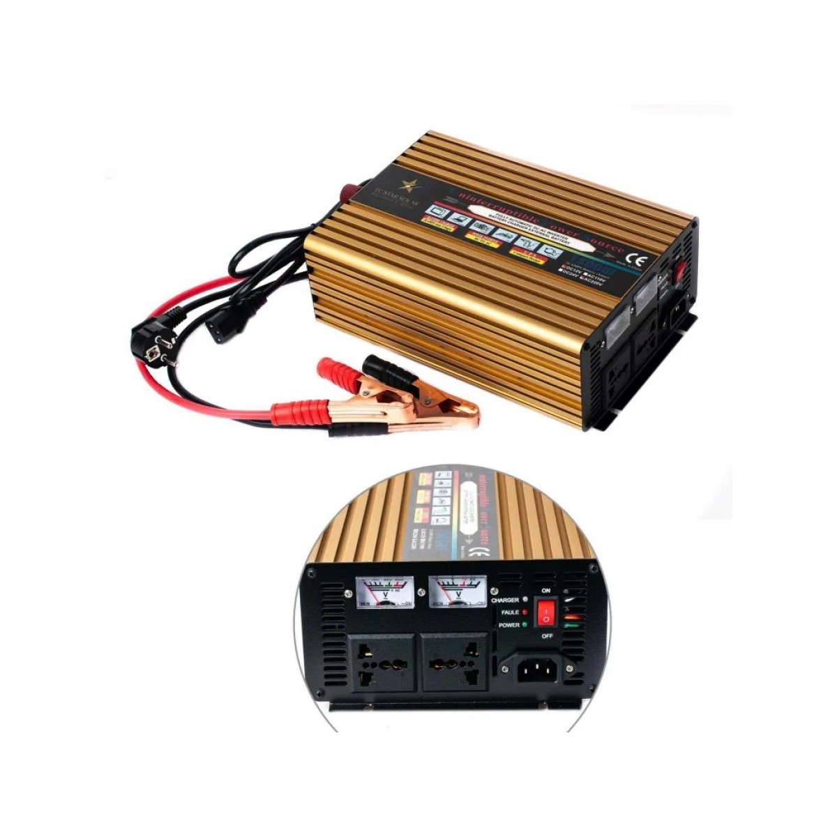Модифікований інвертор LC-Star Solar 1500W (арт. 2786)