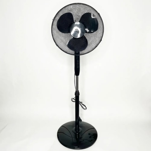 Потужний підлоговий вентилятор KDE UEF-C40A2-2 40 см 45W, Чорний