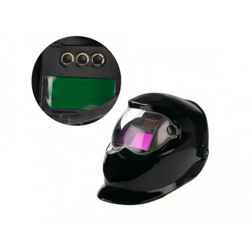 Маска зварювальника Хамелеон МС-10000 без батарейки — автономний захист очей