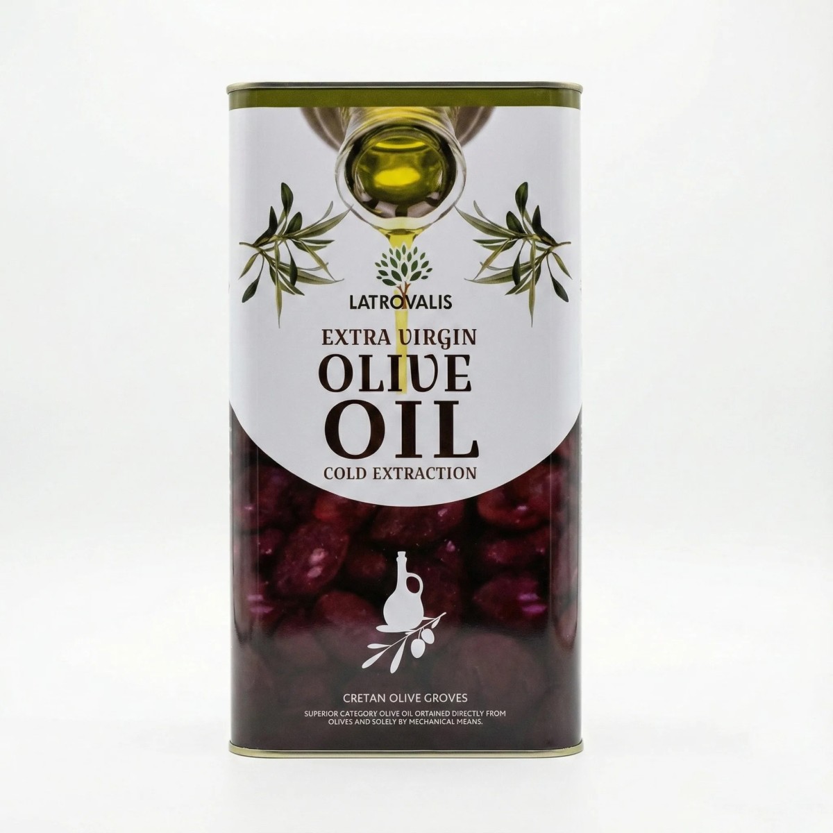 Оливкова олія Extra Virgin 5 л — преміум якість для вашого здоров'я (арт. 2655)